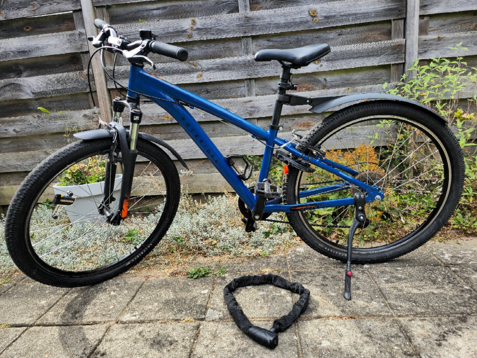 Mountainbike Rockrider 26", voor kind van 8-13 jaar, in zeer, Ophalen, Zo goed als nieuw, Velgrem, Overige merken