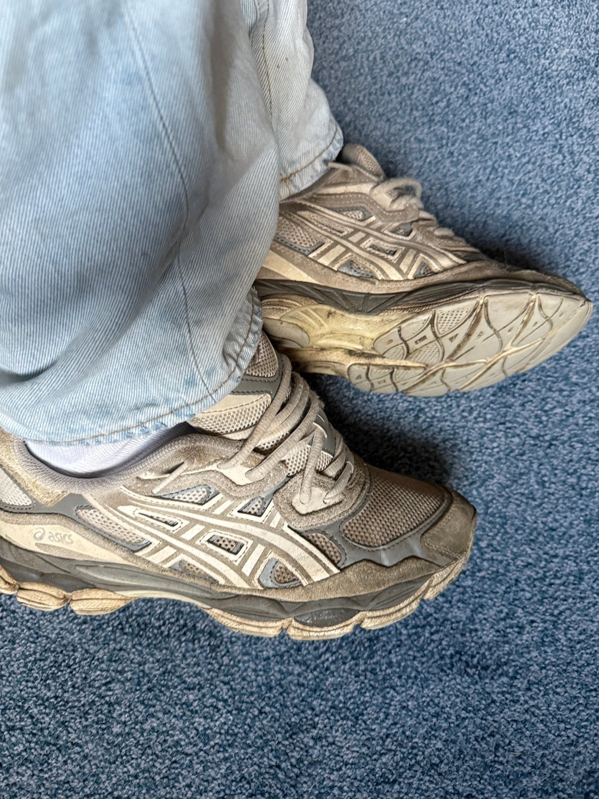 Asics gel nyc maat 42 heren, Kleding | Heren, Schoenen, Verzenden, Gedragen