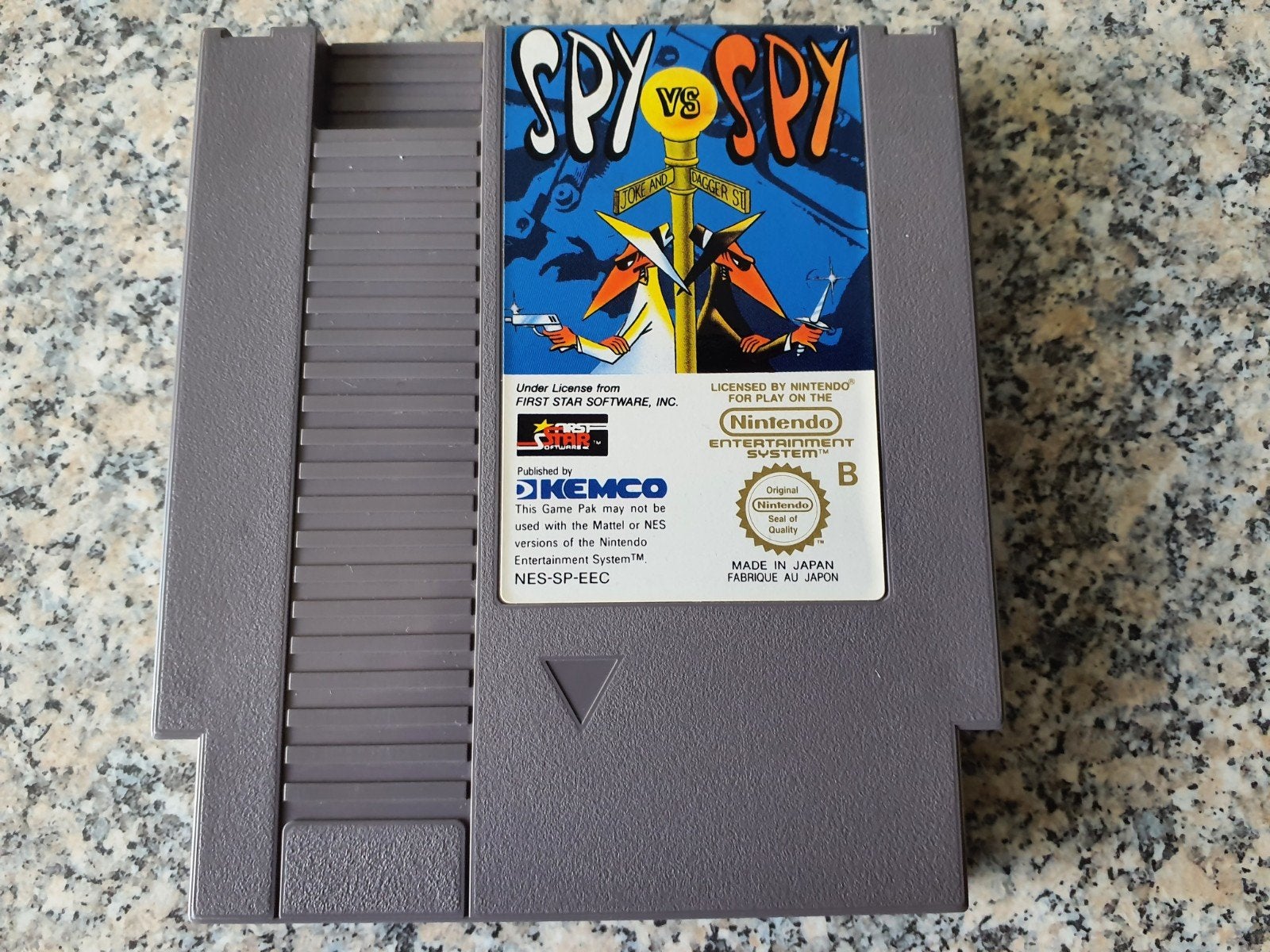 Spy vs spy voor Nintendo NES., 1 speler, Ophalen of Verzenden, Gebruikt, Vanaf 3 jaar