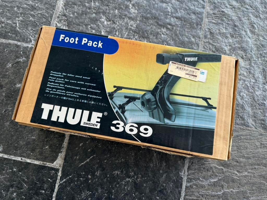 Thule Foot Pack / Voetenset ‘369’ | NIEUW !!, Auto diversen, Dakdragers, Ophalen of Verzenden, Nieuw