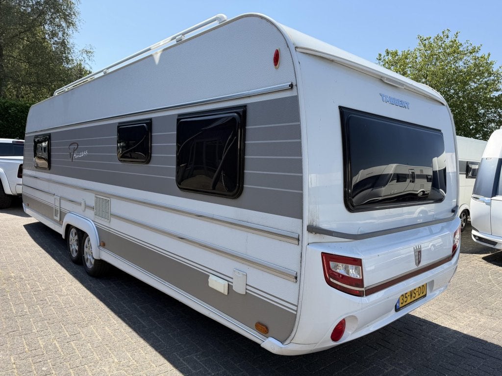 Tabbert Princess 740 | 2016 | Queensbed | Dorema 3m | Airco!, Tabbert, Schokbreker, 7 tot 8 meter, Bedrijf