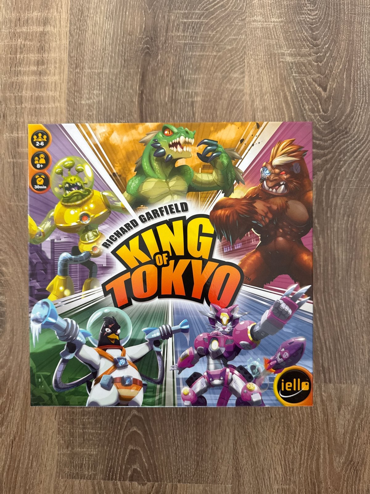 King of Tokyo Bordspel - Richard Garfield, Een of twee spelers, Ophalen of Verzenden, Zo goed als nieuw