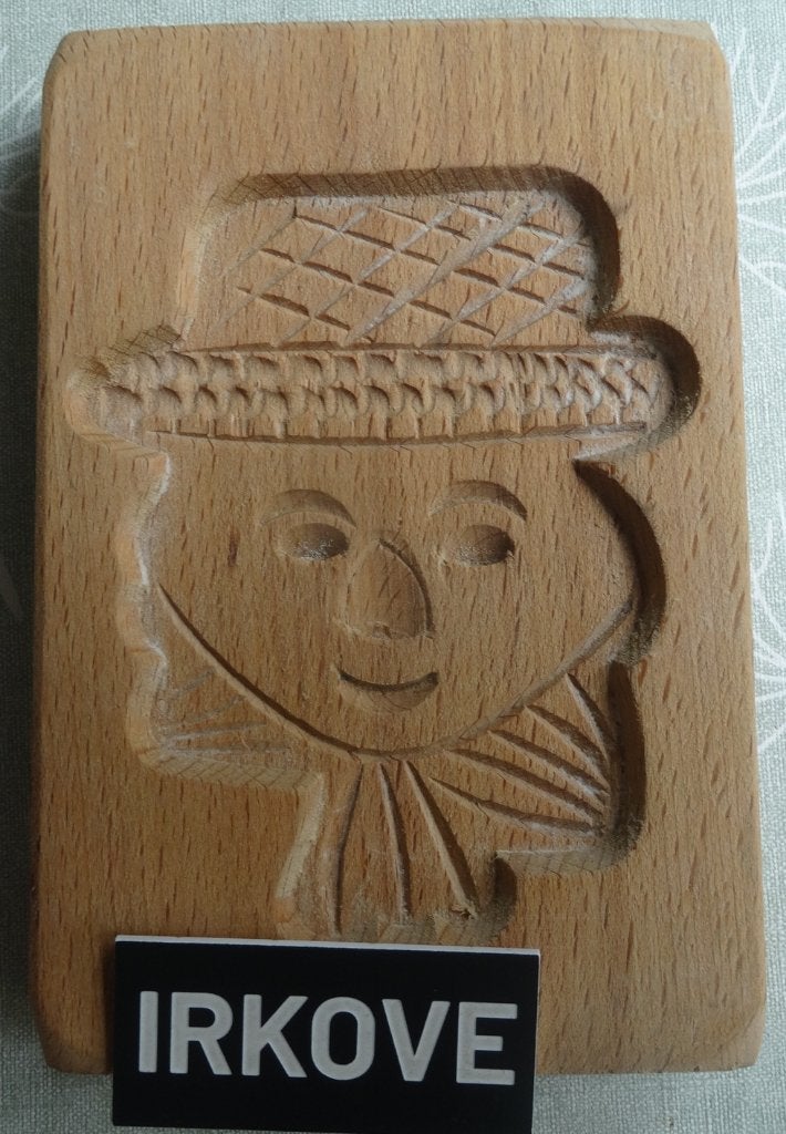 KLEINE SPECULAAS PLANK * Mannetje *, Overige typen, Verzenden, Zo goed als nieuw, Hout