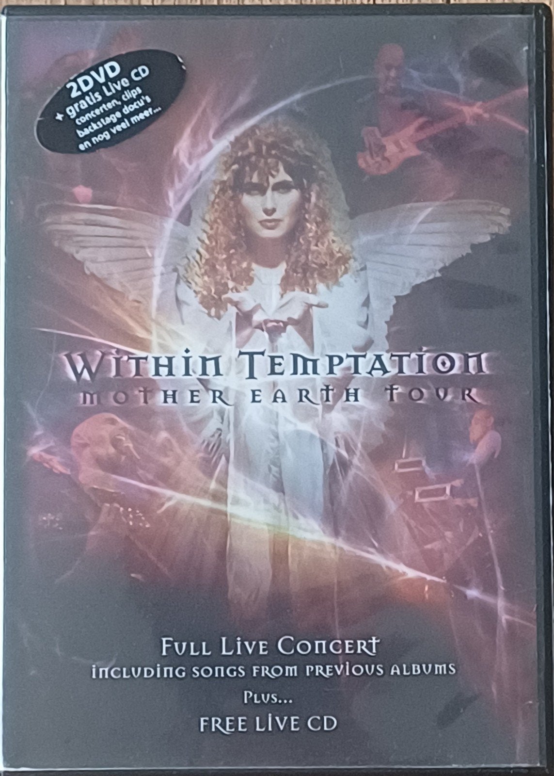 Within Temptation - Mother Earth Tour - 2dvd + cd, Bonusmateriaal, Alle leeftijden, Ophalen of Verzenden, Zo goed als nieuw