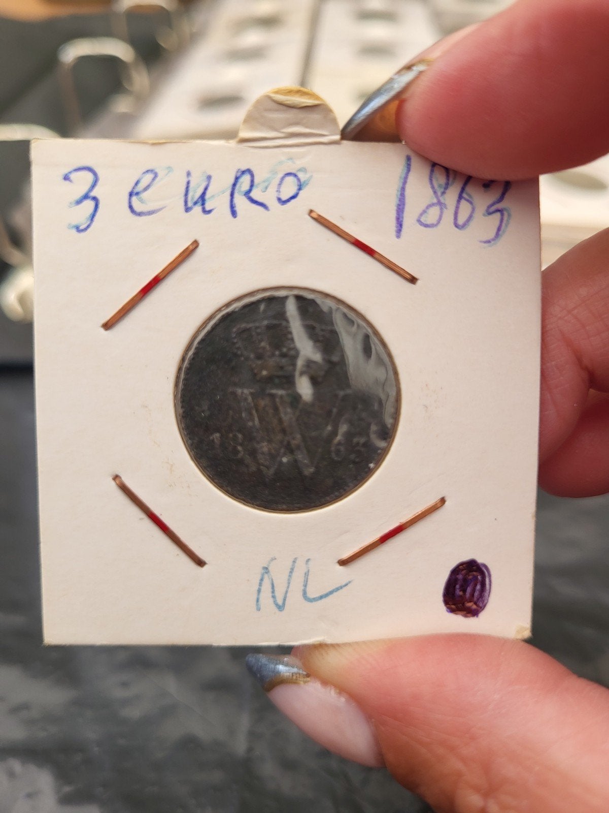 1 Cent 1863 (4), Ophalen of Verzenden, Koning Willem III, 1 cent