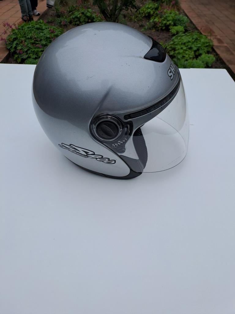 Shark Jethelm - Zilver - Maat L, Motoren, Ophalen
