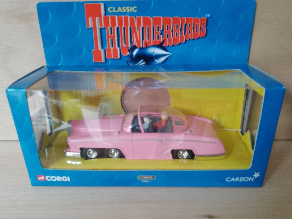 Thunderbirds Corgi FAB1, Ophalen of Verzenden, Nieuw, Tv, Beeldje, Replica of Model