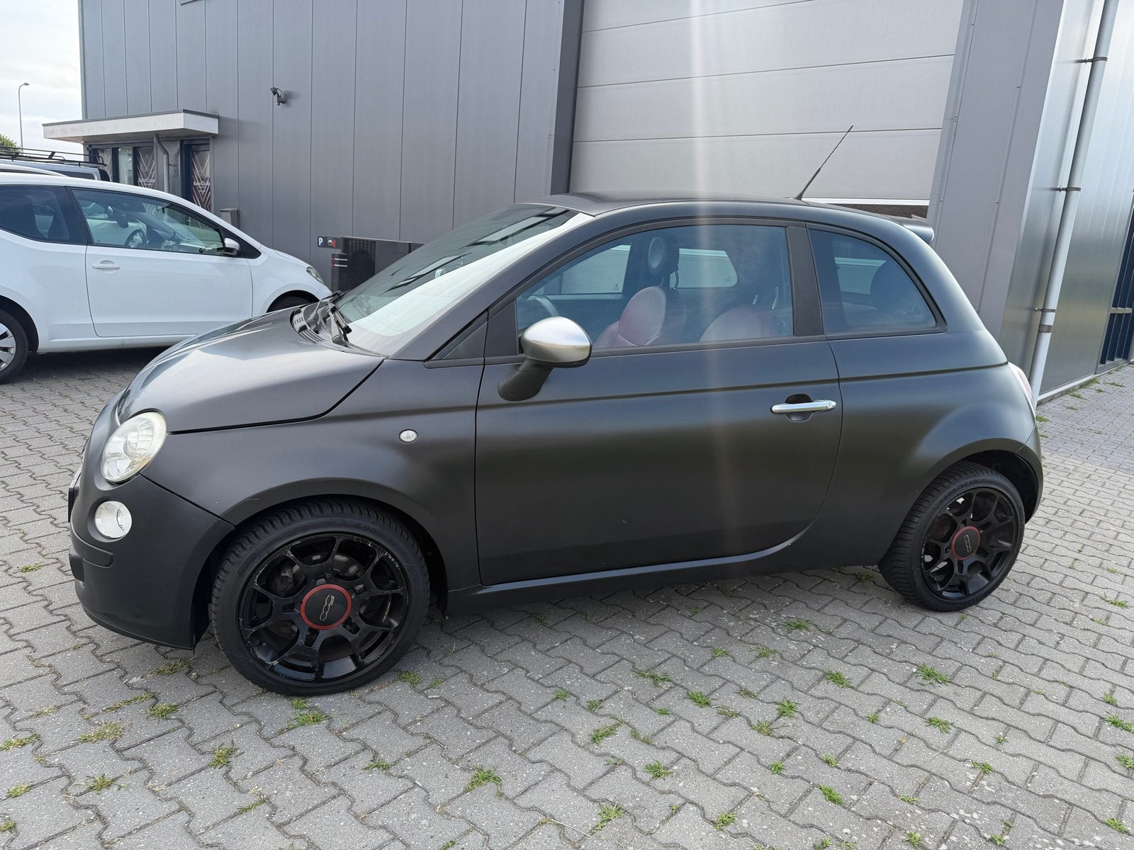 Fiat 500 0.9 Twinair blackjack, Auto's, Voorwielaandrijving, 31 €/maand, Origineel Nederlands, Handgeschakeld