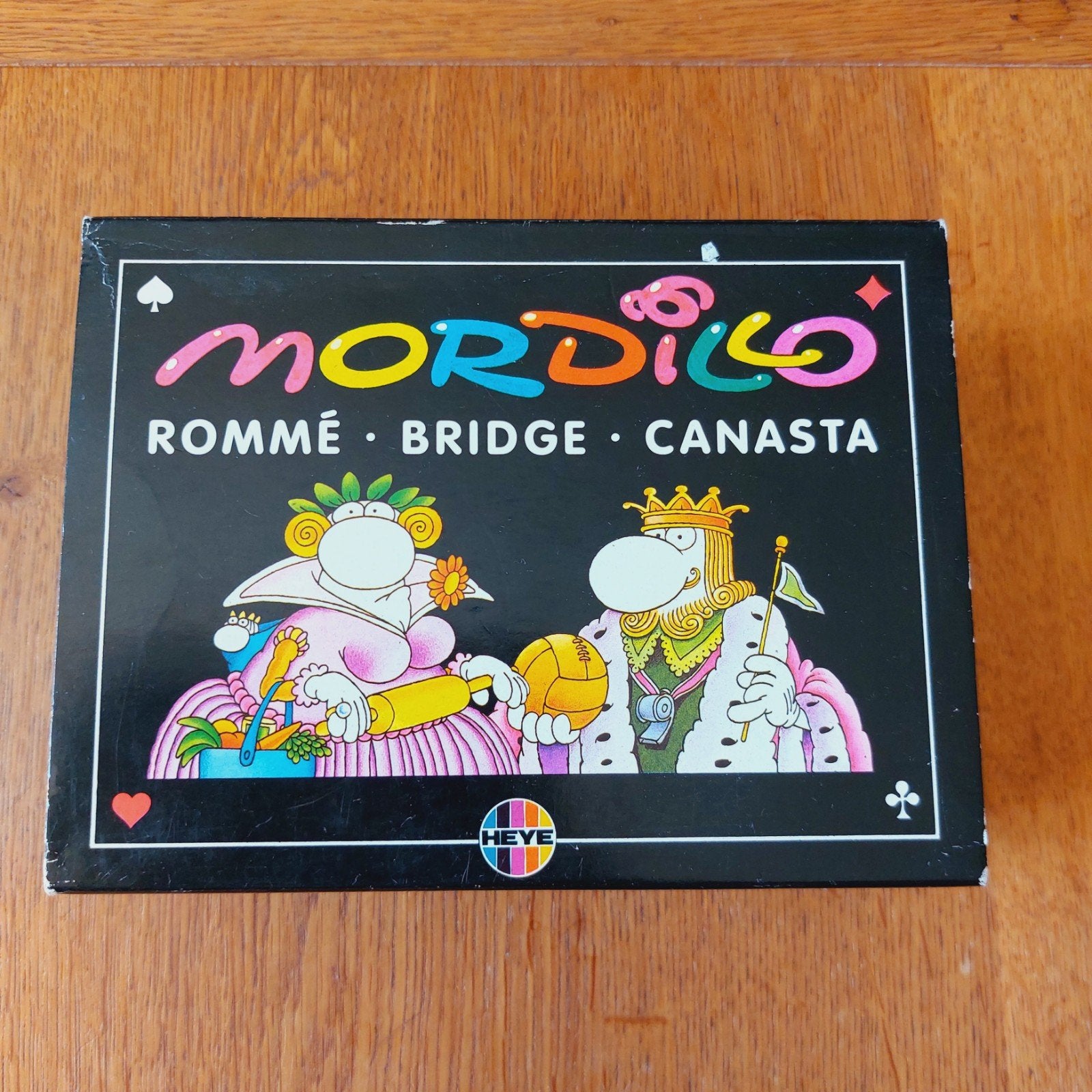 Vintage Heye Mordillo Speelkaarten Set, Een of twee spelers, Ophalen of Verzenden, Gebruikt, Mordillo