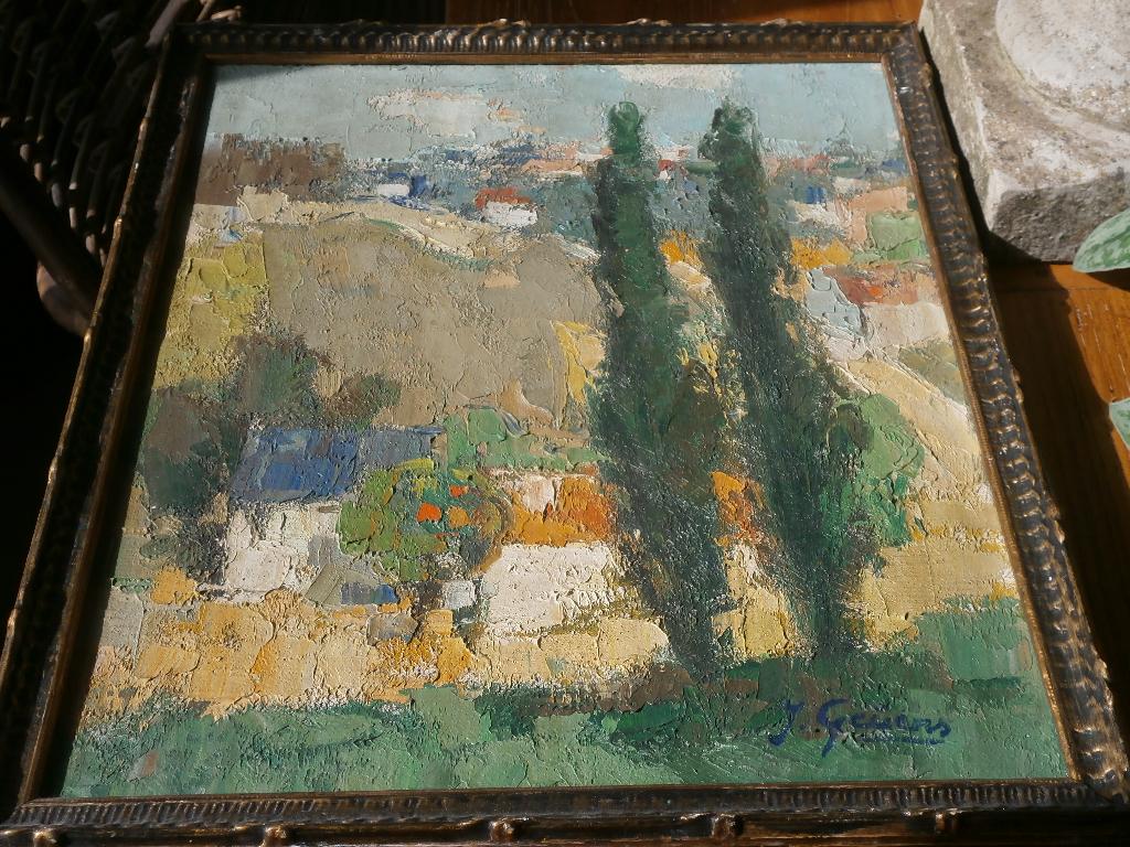 impressionisme  Jacques Geuens, Ophalen of Verzenden
