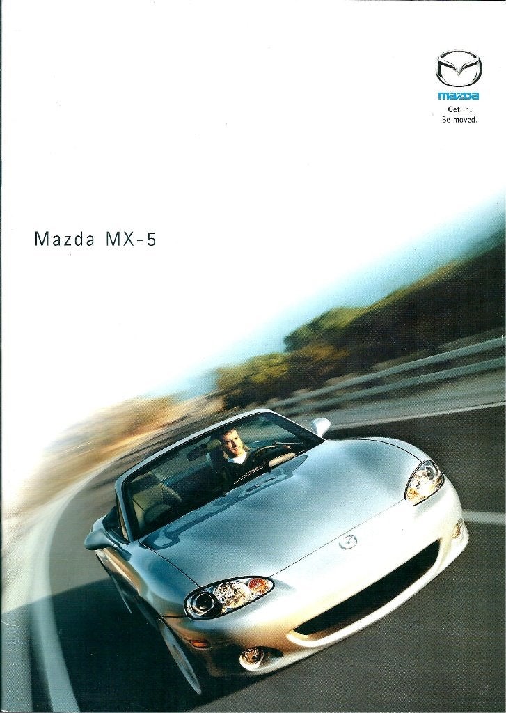 Brochure Mazda MX-5 2000, Ophalen of Verzenden, Gelezen, Mazda