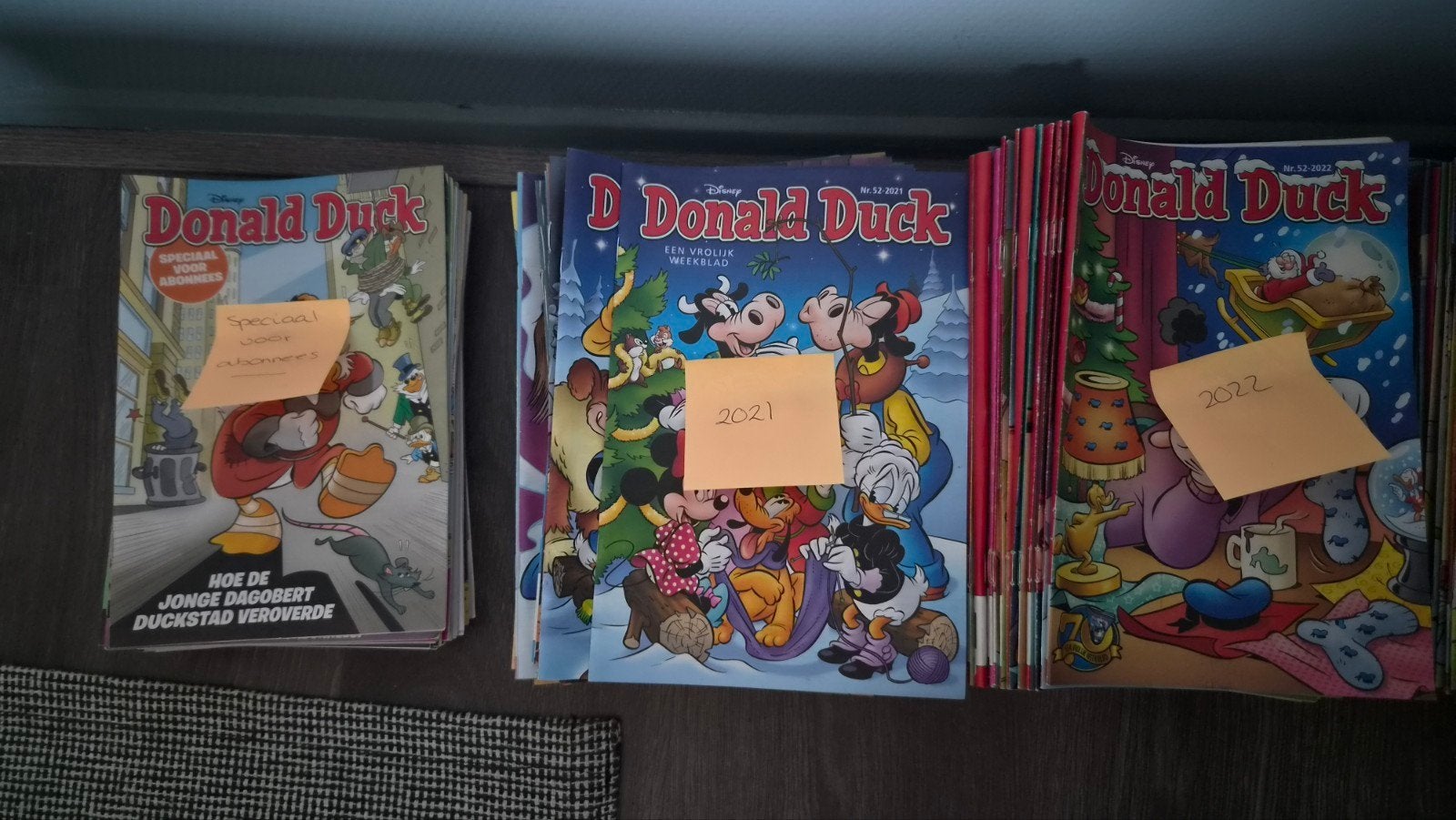 Grote collectie Donald Duck en Katrien Duck tijdschriften, Boeken, Meerdere stripboeken, Ophalen of Verzenden, Gelezen