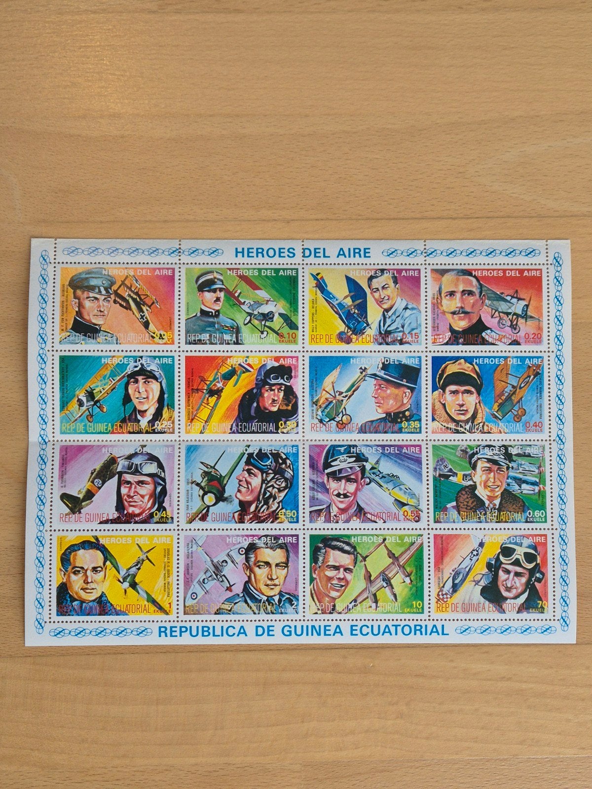 Equatoriaal Guinea 1977 luchtvaart, Ophalen of Verzenden, Overige landen, Postfris