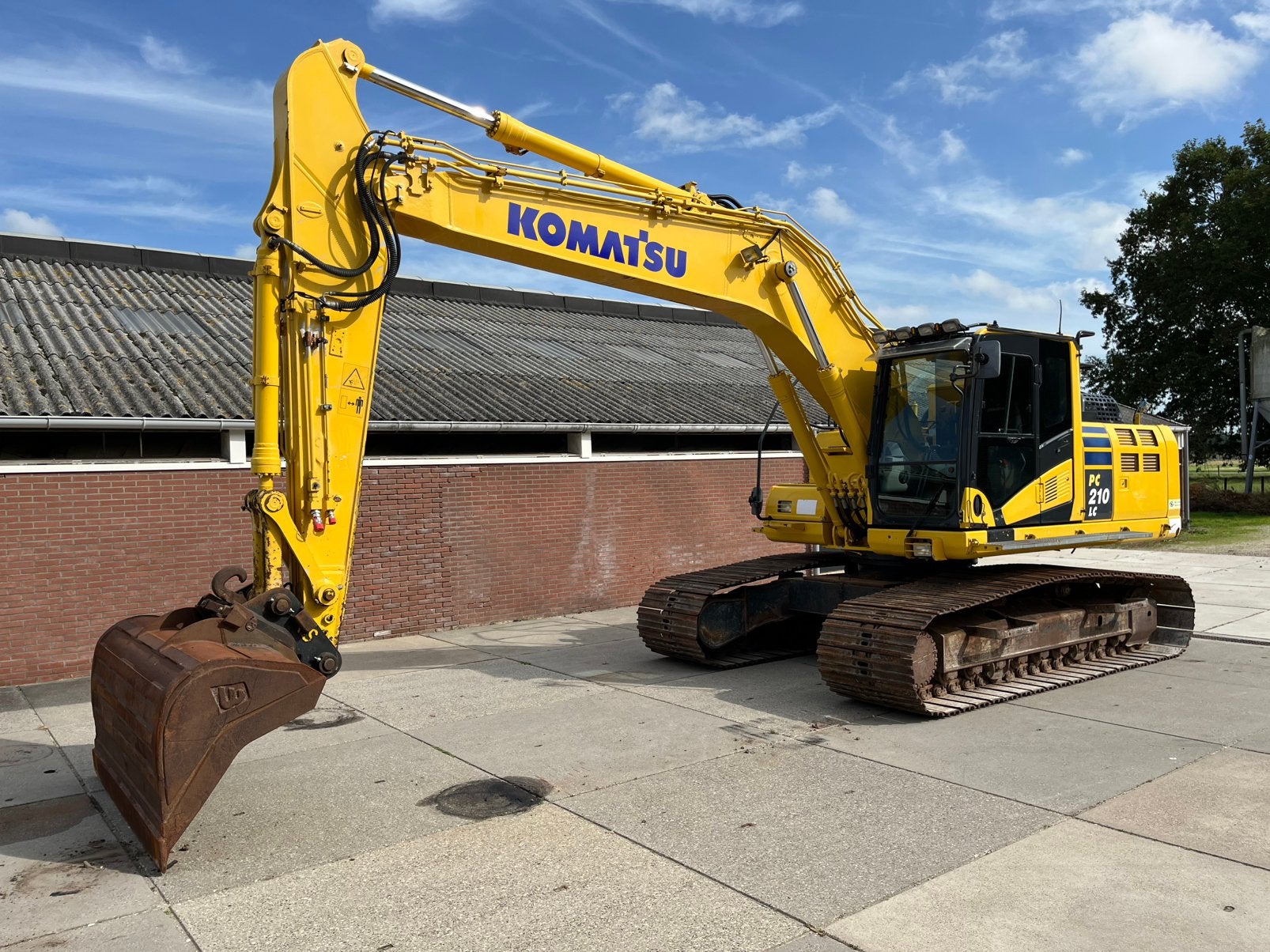 Komatsu PC 210 LC rupskraan bj2013, Zakelijke goederen, Ophalen, Graafmachine