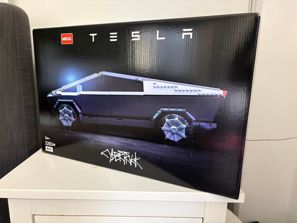 Mega Tesla Cybertruck *NIEUW*, Ophalen of Verzenden, Nieuw, Megabloks