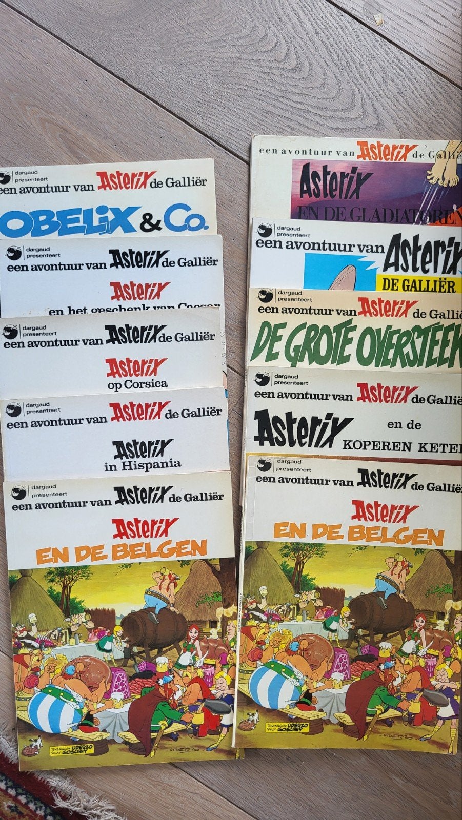 Grote collectie Asterix stripboeken, Meerdere stripboeken, Ophalen, Gelezen, René Goscinny en Albert Uderzo
