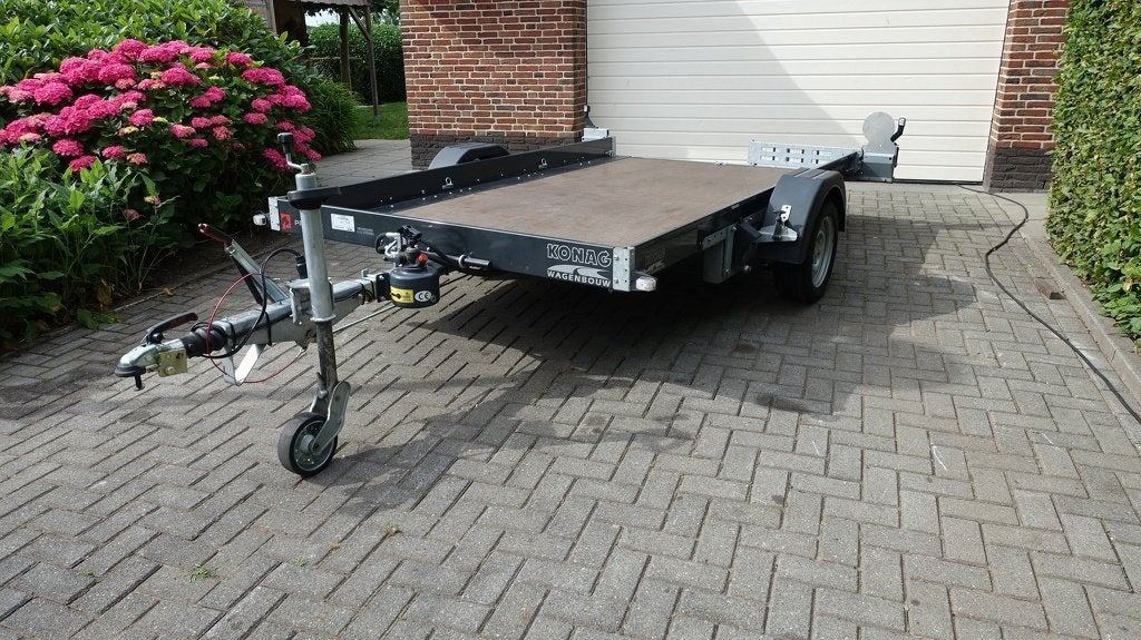 Proline zakbare enkelas transporter 320×180 cm 1600 kg, Auto diversen, Aanhangers en Bagagewagens, Zo goed als nieuw