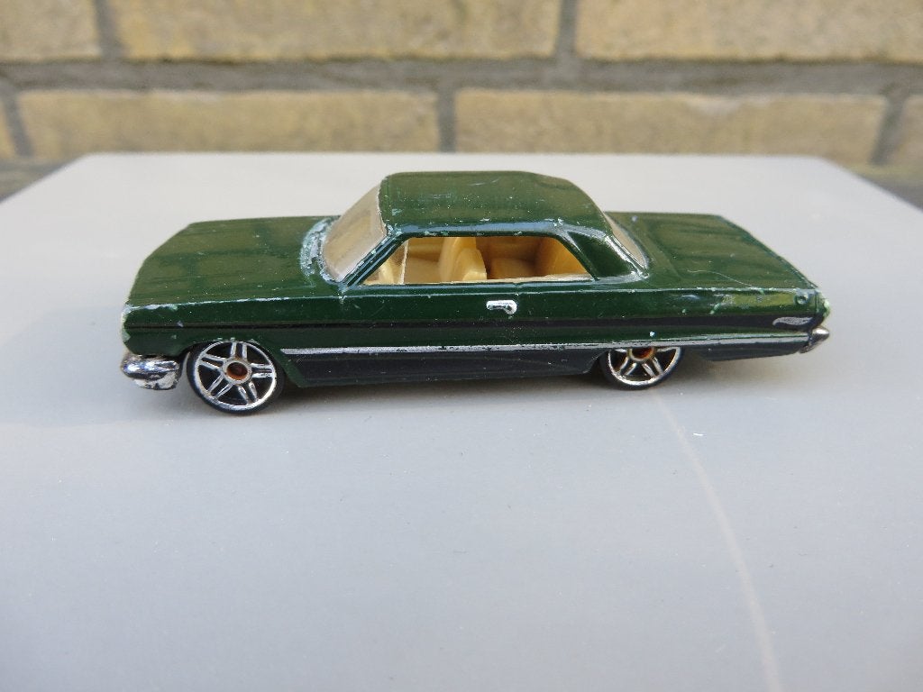 Hotwheels Chevy Impala groen, Ophalen of Verzenden, Gebruikt, Auto
