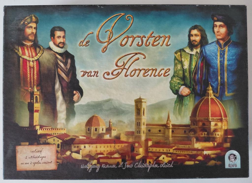 De vorsten van Florence, Hobby en Vrije tijd, Gezelschapsspellen | Bordspellen, Vijf spelers of meer, Ophalen of Verzenden, Gebruikt