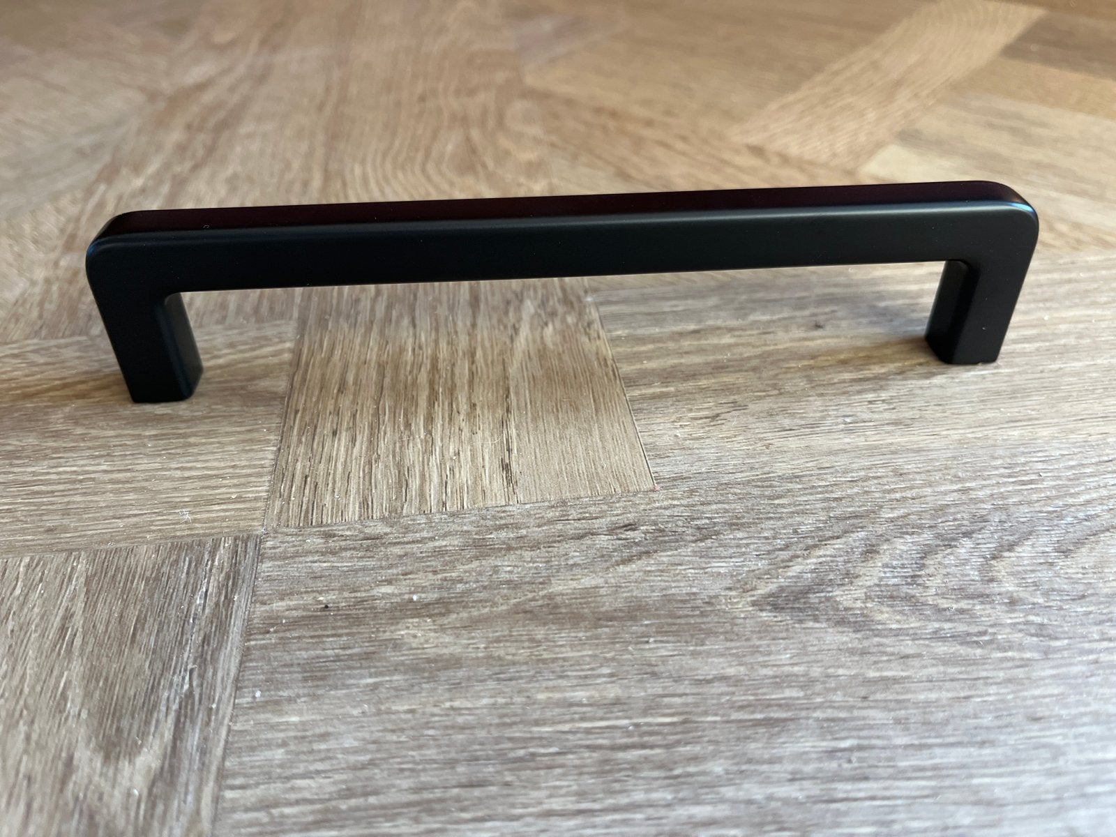 7 zwarte Kastgrepen furnipart- Modern Design, Ophalen of Verzenden, Nieuw, Overige materialen, Klink of Kruk