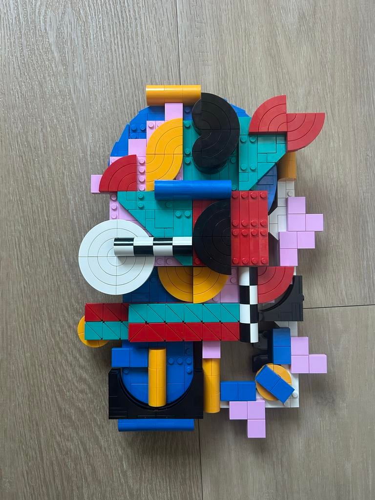 LEGO ART Moderne kunst - 31210 (met doos en handleiding), Ophalen of Verzenden, Gebruikt, Bouwen