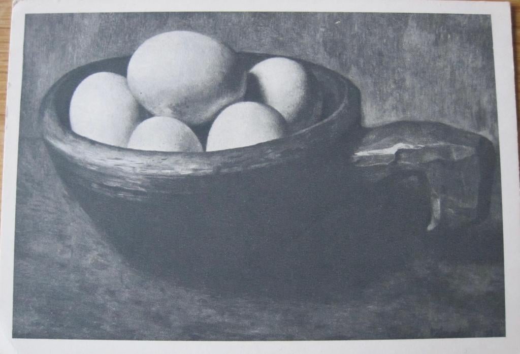 Floris Verster - Eieren in een nap - nieuwe kaart, Verzenden, 1960 tot 1980, Ongelopen, Overige thema's