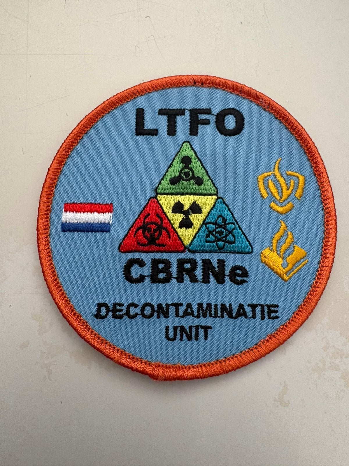 LTFO Deco unit patch, Verzenden, Luchtmacht, Nederland, Embleem of Badge