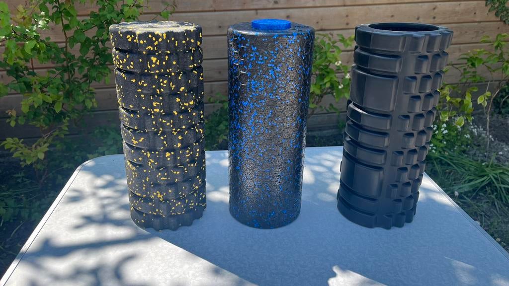 3 Massage foam rollers, Ophalen, Zo goed als nieuw, Foamroller