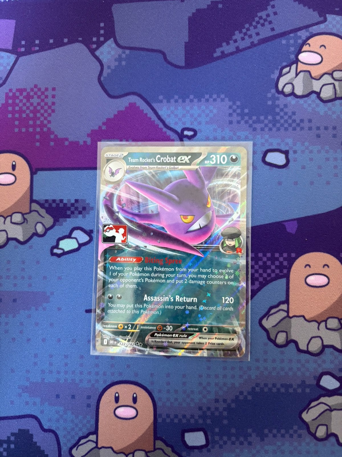 Team Rocket’s Crobat EX prize pack series eight, Ophalen of Verzenden, Zo goed als nieuw