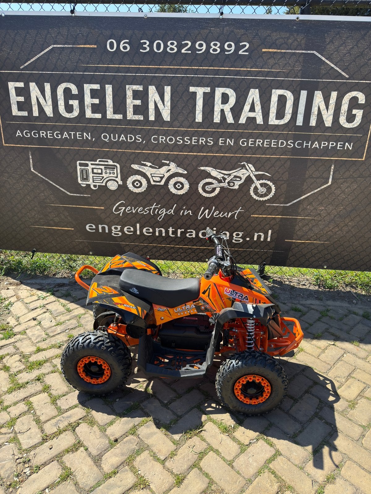 Kinder electro quad 48v 1200watt nieuw diverse kleuren