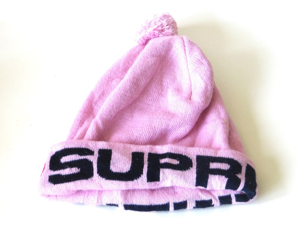 Supreme muts roze limited idetion, Kleding | Heren, Mutsen, Sjaals en Handschoenen, Overige maten, Ophalen of Verzenden, Gedragen