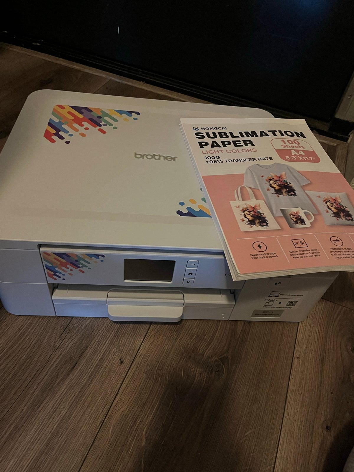 Brother SP-1 Sublimatieprinter met sublimatiepapier, Computers en Software, Ophalen, All-in-one, Kleur printen, Zo goed als nieuw