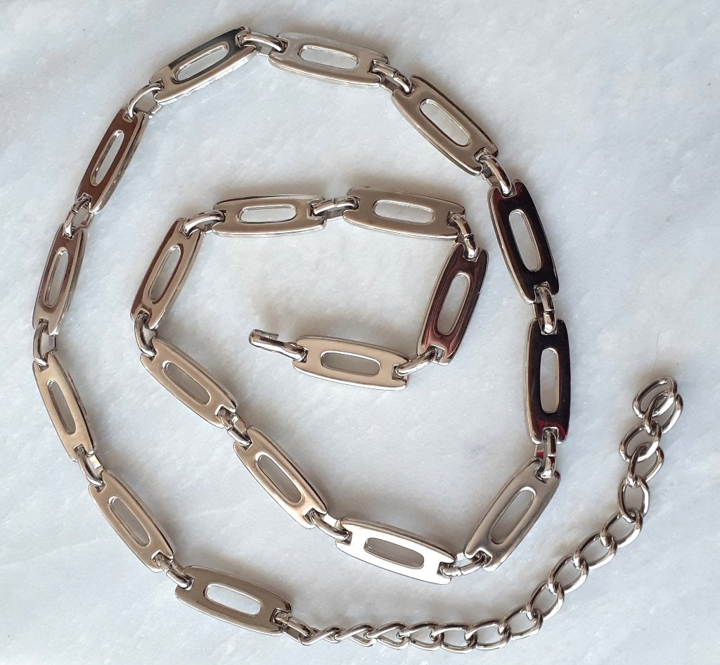 riem zilveren schakels Zara, Minder dan 3 cm, Overige kleuren, Minder dan 80 cm, Nieuw