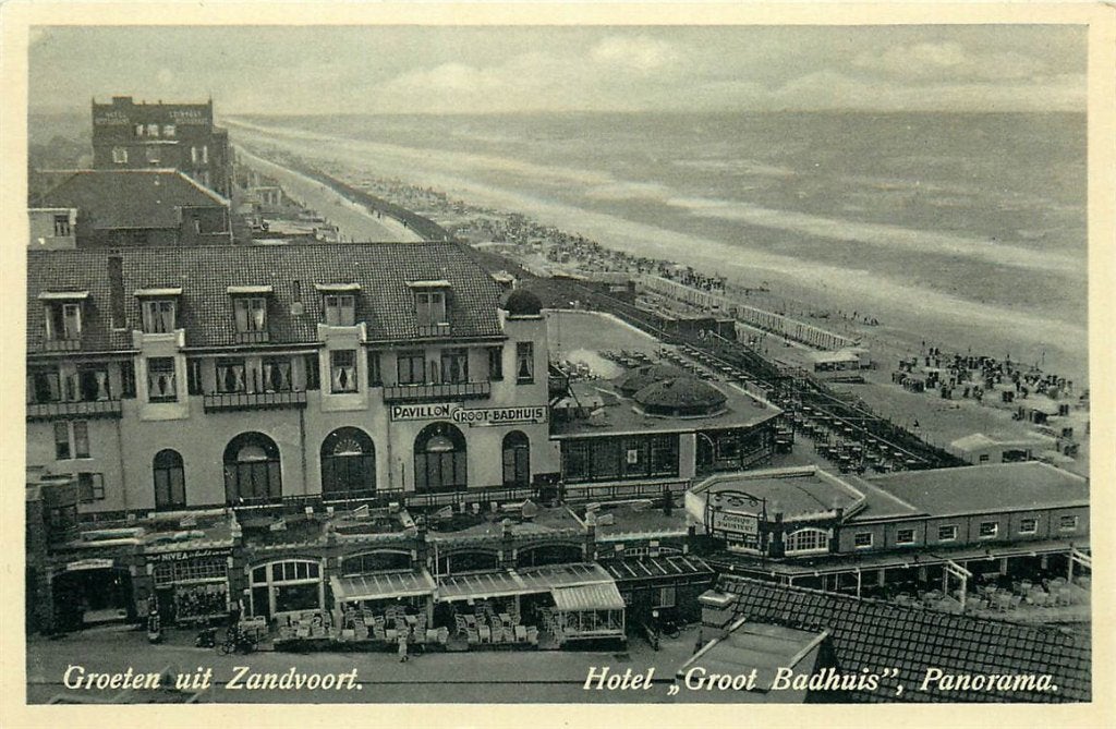 701-372-013 Zandvoort Hotel Groot Badhuis, Verzenden, Voor 1920, Noord-Holland