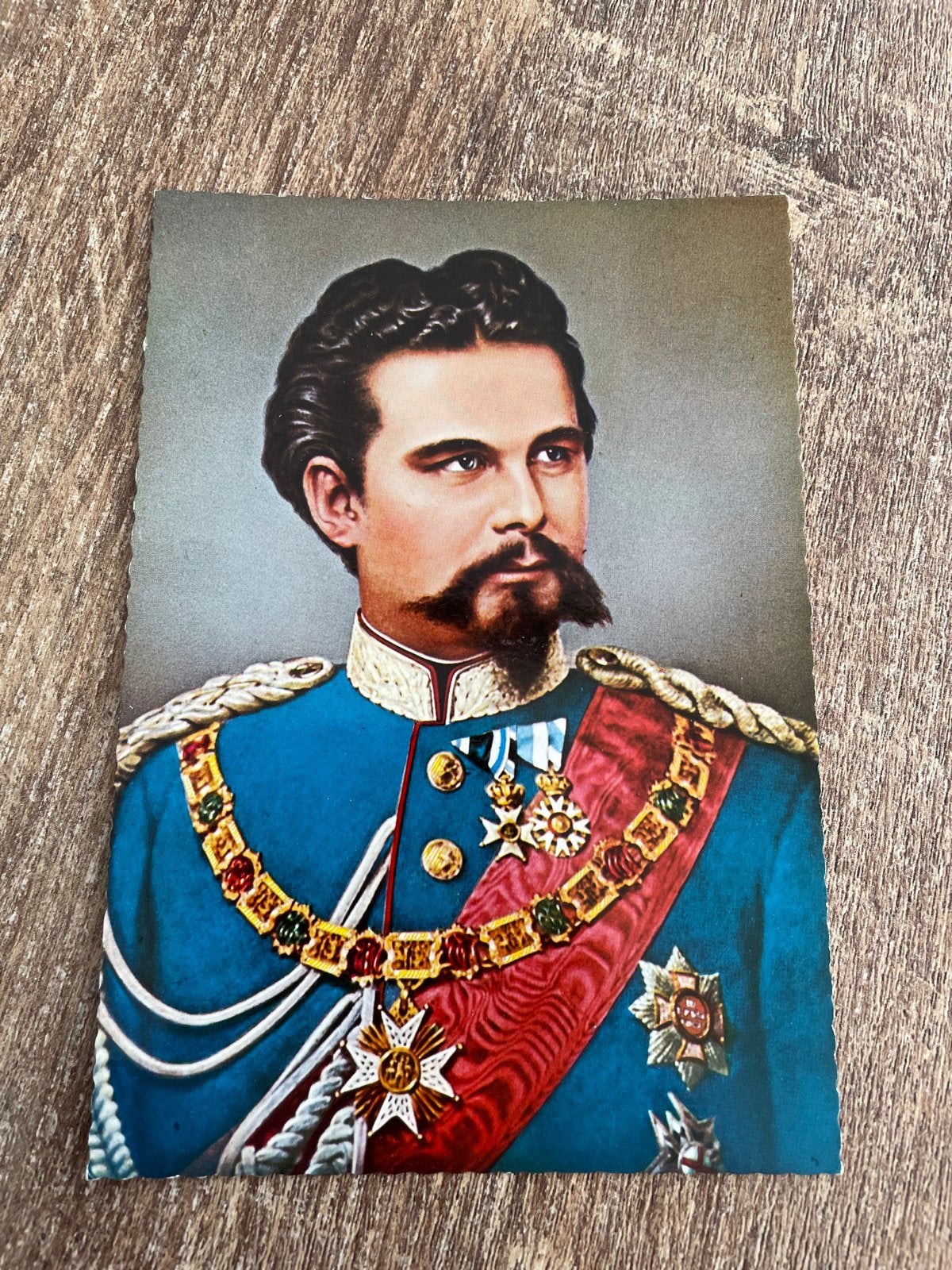 Oude ansichtkaart Koning Ludwig II van Beieren, Ophalen of Verzenden, Ongelopen