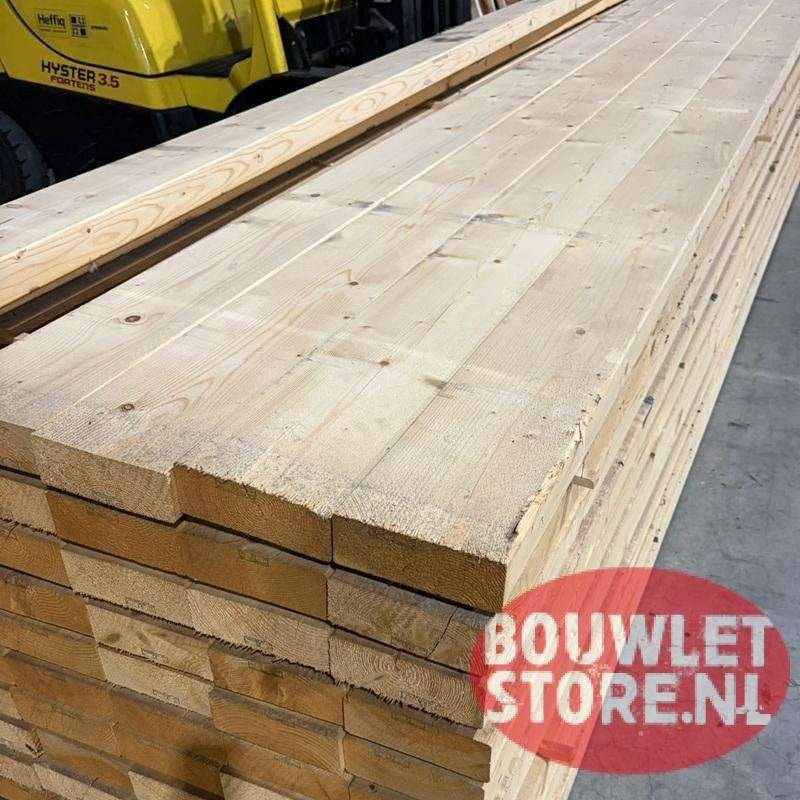 Vuren balken | vurenhout balk | 75x200mm | 6000mm | 5100mm, Nieuw, Ophalen of Verzenden, Balk, Vuren