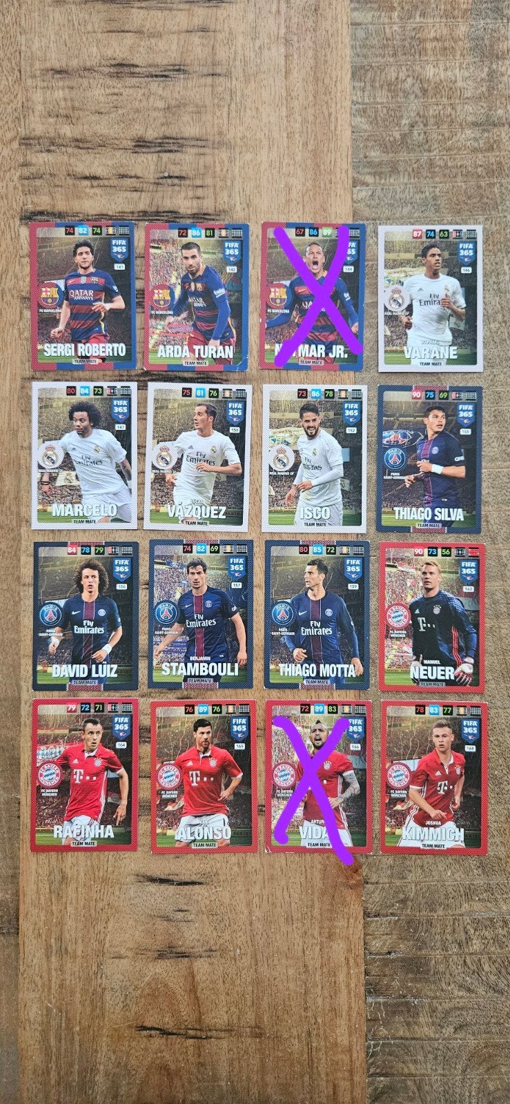 Panini FIFA 365 Adrenalyn XL 2016/2017, Ophalen of Verzenden, Zo goed als nieuw, Overige sporten, Poster, Plaatje of Sticker