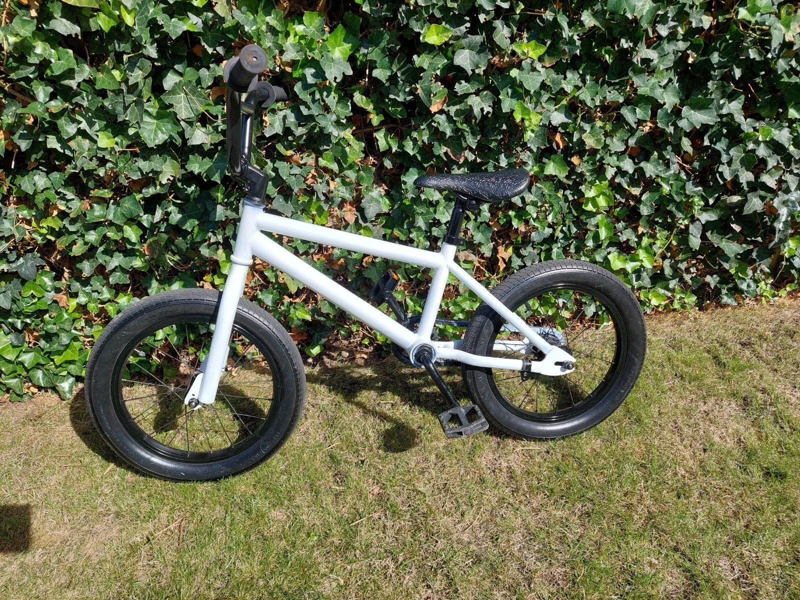 Stuntfiets 16inch, Fietsen en Brommers, Ophalen, Gebruikt, Terugtraprem, 16 tot 20 inch