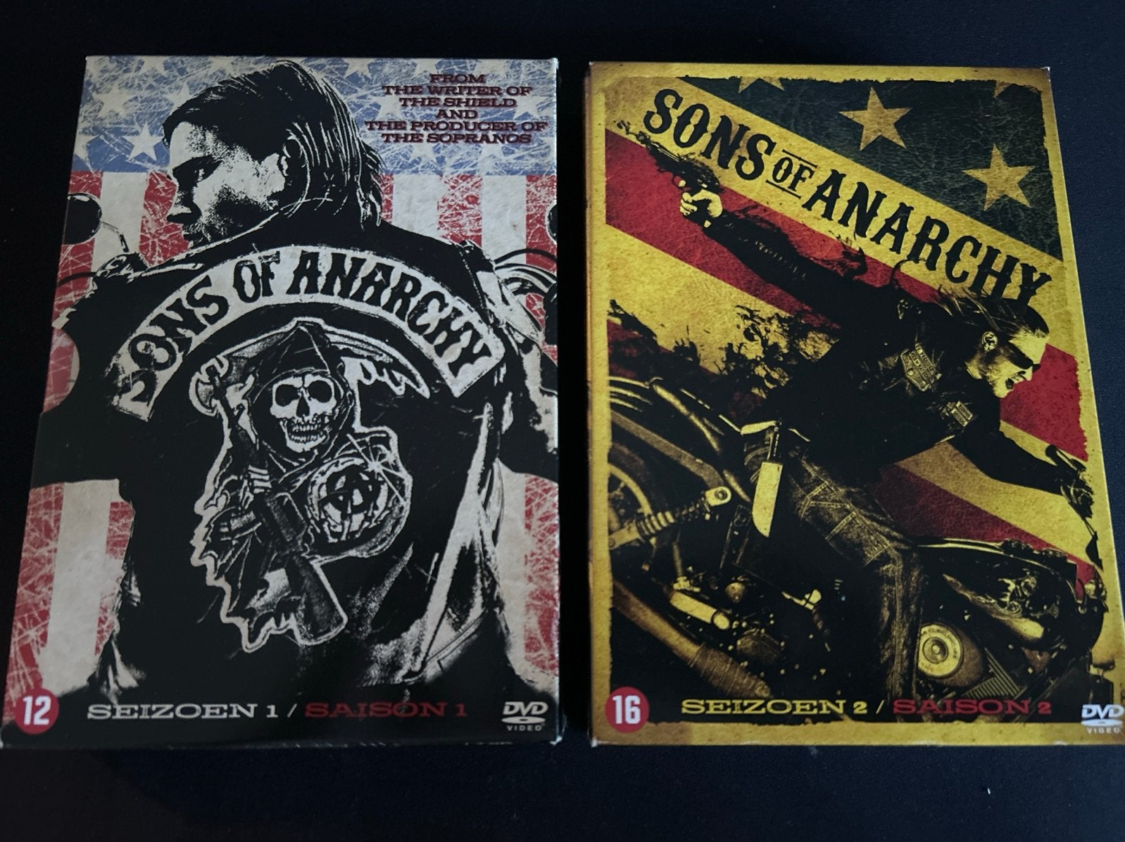 Sons of Anarchy Seizoen 1 & 2 DVD Boxset, Engels, Vanaf 16 jaar, Seizoen 1, Misdaad