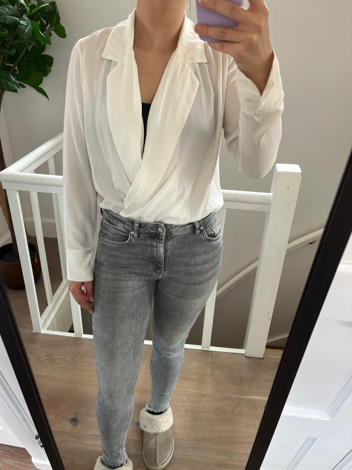 Blouse wit / body Vero Moda maat XS / 34, Ophalen, Zo goed als nieuw, Maat 34 (XS) of kleiner, Wit