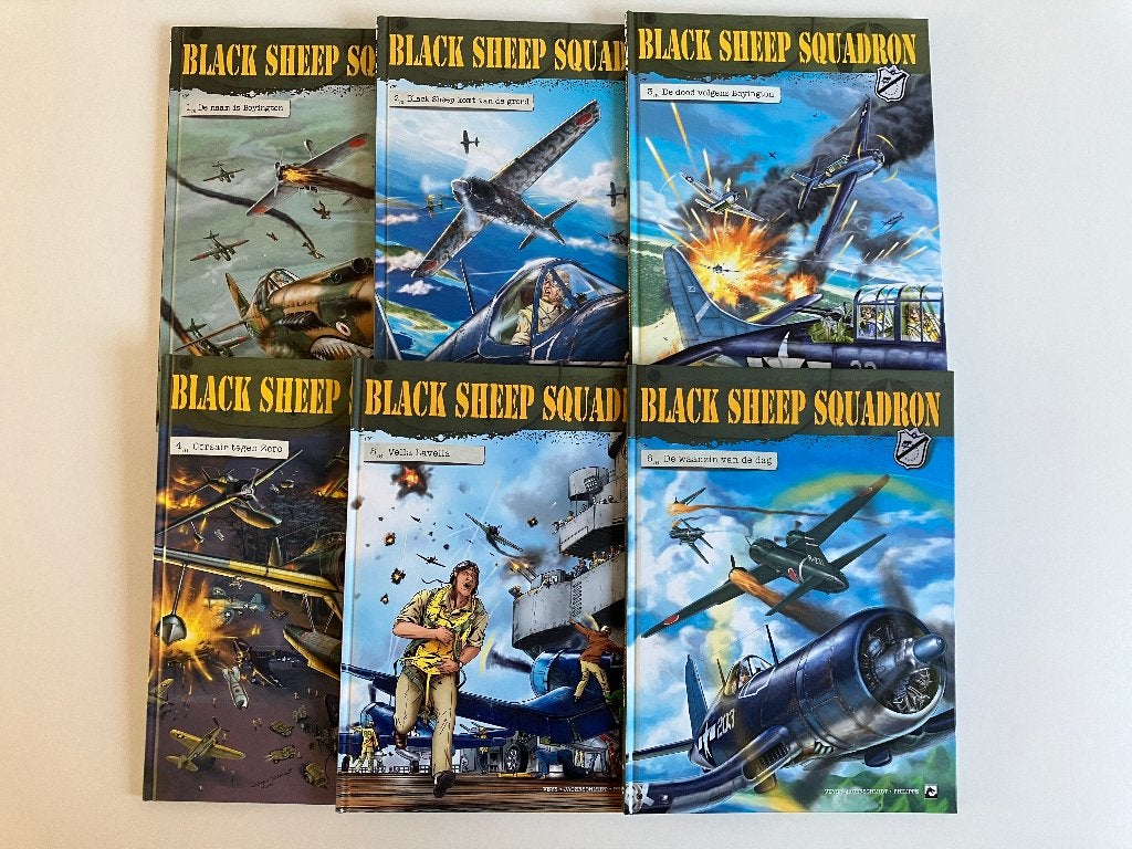 Black Sheep Squadron (volledige reeks, HC), Diverse, Complete serie of reeks, Ophalen of Verzenden, Zo goed als nieuw