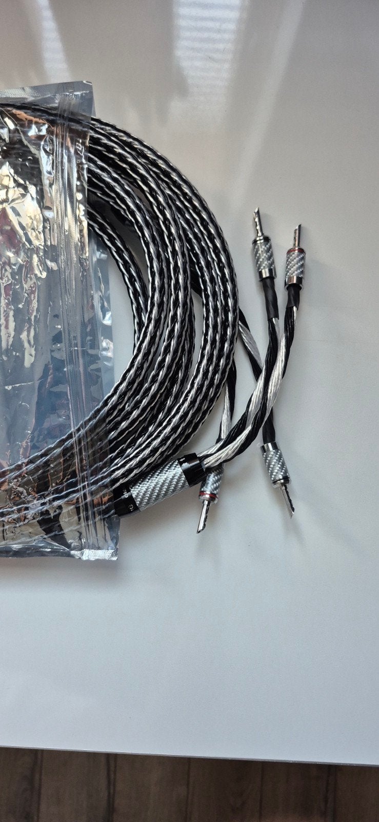 ATAUDIO HIFI Bi-wiring luidsprekerkabel - 2x3m, Ophalen of Verzenden, Nieuw, 2 tot 5 meter, Luidsprekerkabel