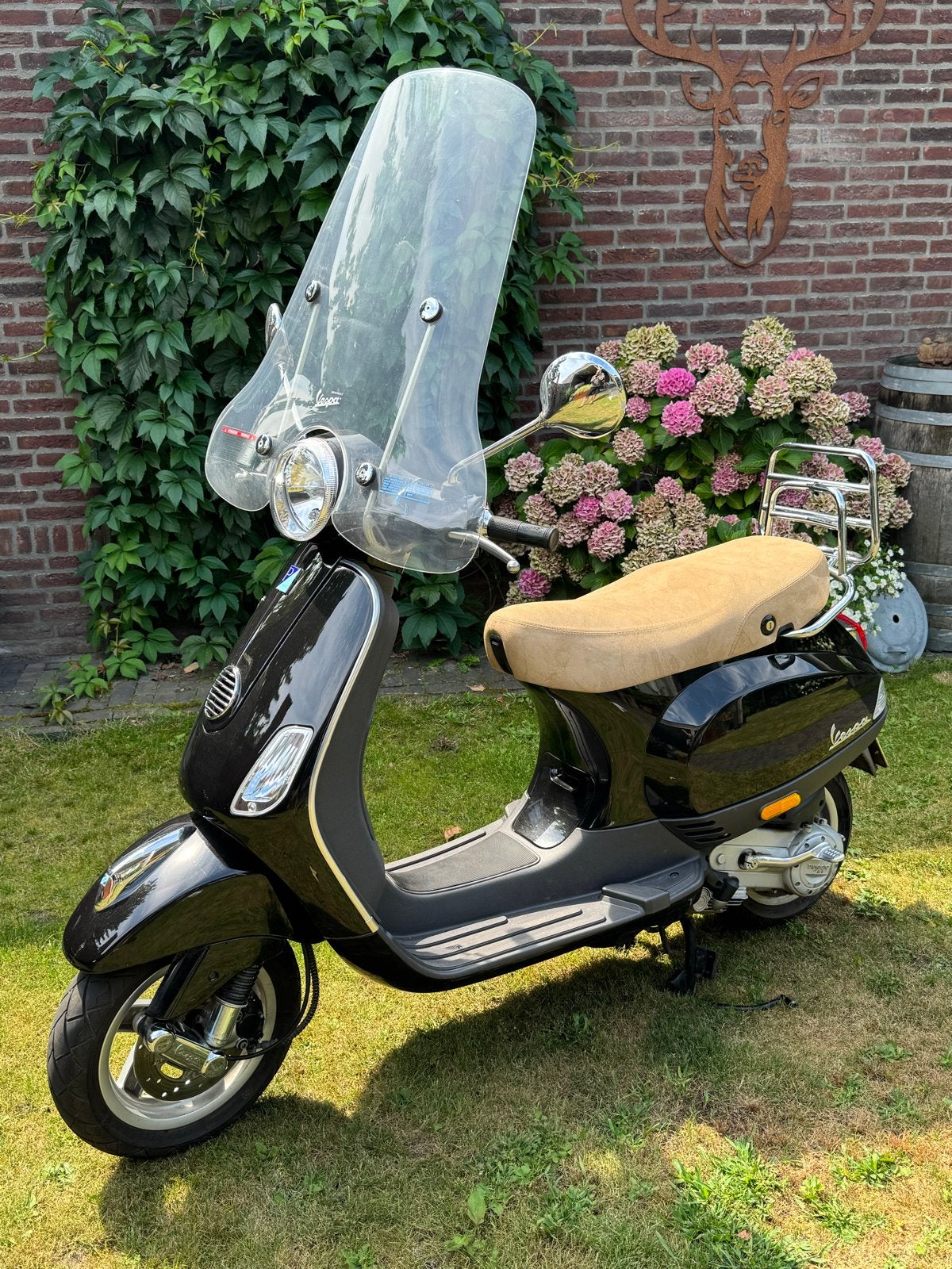 Vespa piaggio LX 50 blauw kenteken 10.918 km !!!, Fietsen en Brommers, Ophalen, Gebruikt, Benzine, Vespa LX