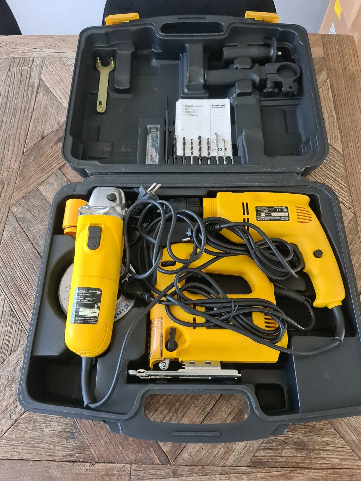 Einhell nieuw Boormachine, Decoupeerzaag & Slijpmachine Set, Ophalen of Verzenden, Nieuw, Minder dan 400 watt, Overige typen