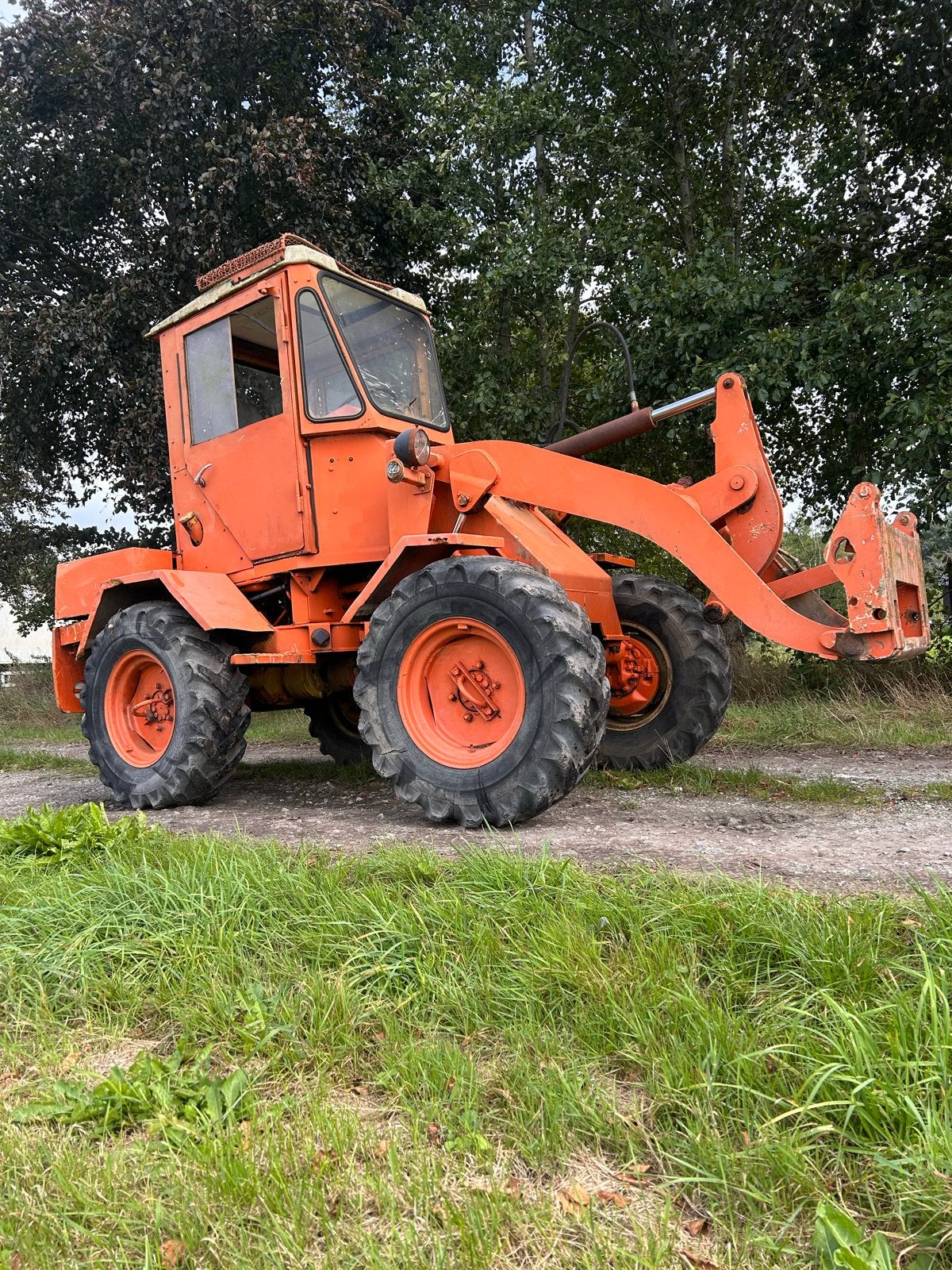 Zettelmeyer zl500 shovel wiellader, Ophalen