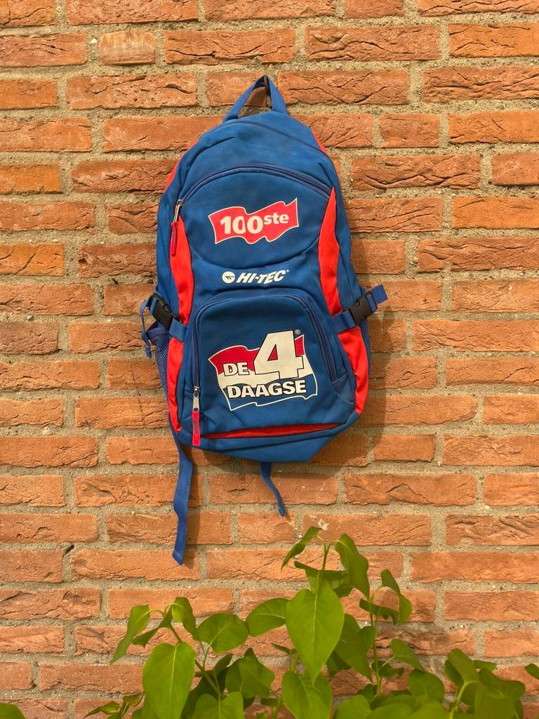 Rugtas 100ste Nijmeegse Vierdaagse, Sieraden, Tassen en Uiterlijk, Tassen | Rugtassen, Ophalen of Verzenden, Zo goed als nieuw