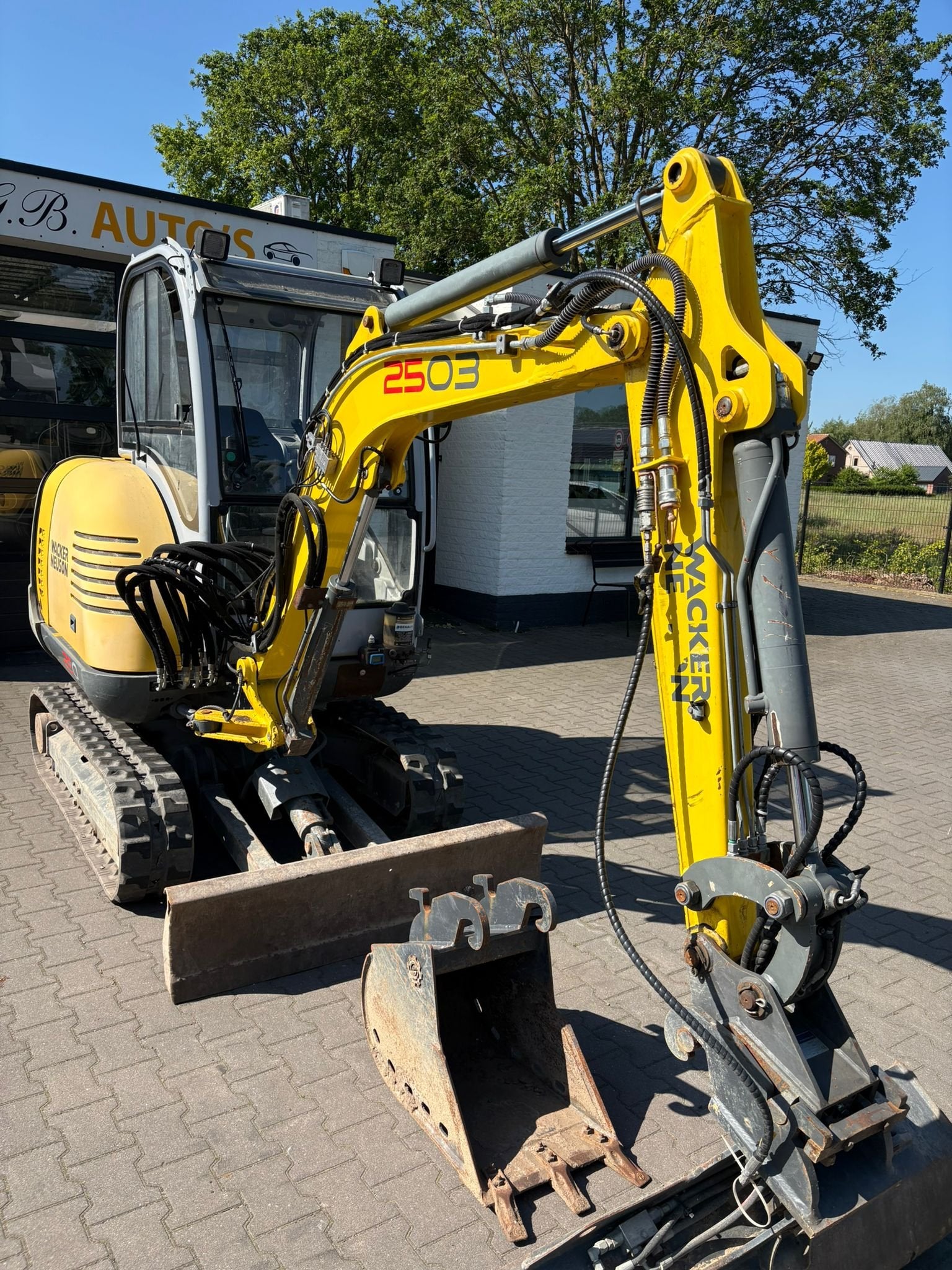 WACKER NEUSON 2503 (bj 2017), Zakelijke goederen, Machines en Bouw | Kranen en Graafmachines, Graafmachine