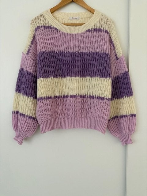 Paprika gebreide trui maat L, Overige kleuren, Verzenden, Maat 46/48 (XL) of groter, Zo goed als nieuw