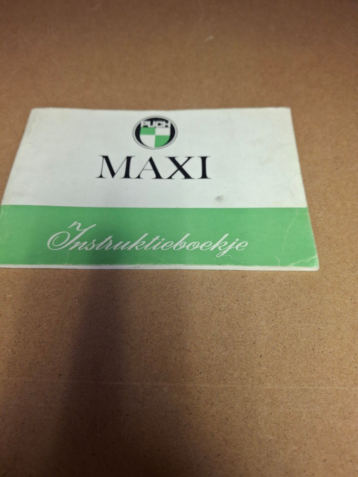 Puch Maxi Instructieboekje - Handleiding Bromfiets, Ophalen of Verzenden, Zo goed als nieuw