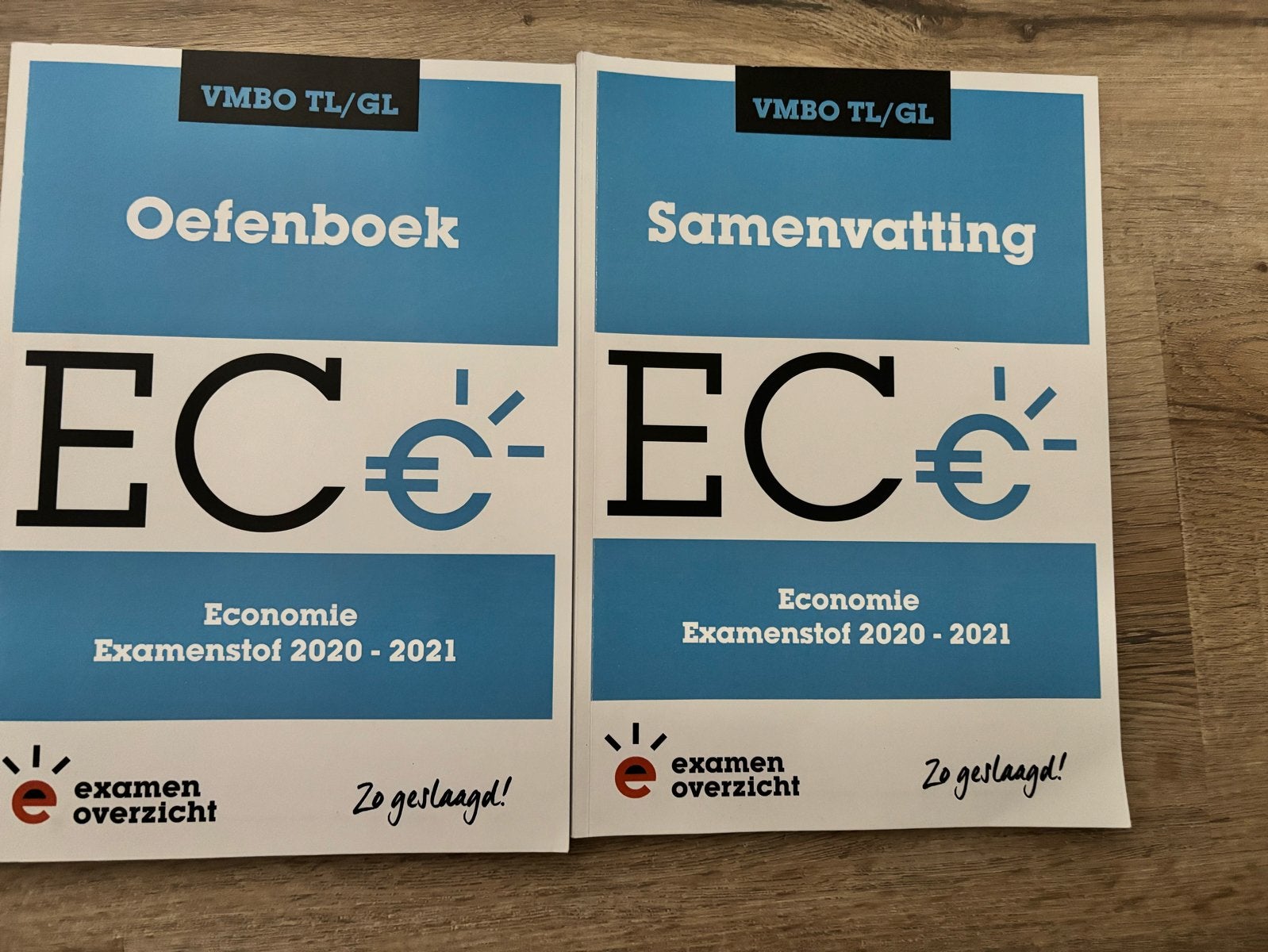 ExamenOverzicht Economie VMBO TL/GL Oefenboek & Samenvatting, Ophalen of Verzenden, Zo goed als nieuw, VMBO, Economie